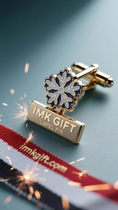 in998-Rot-weiße-Pracht-auf-Edelweiß-Manschettenknöpfen