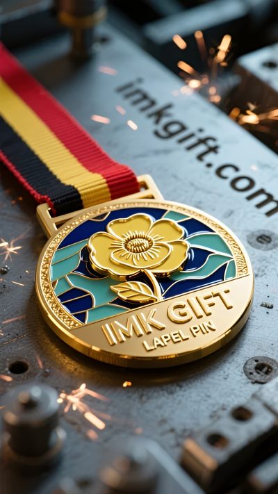 in997-Red-petals-and-golden-heart-blooming-Belgian-spiritual-code-from-the-poppy-medal